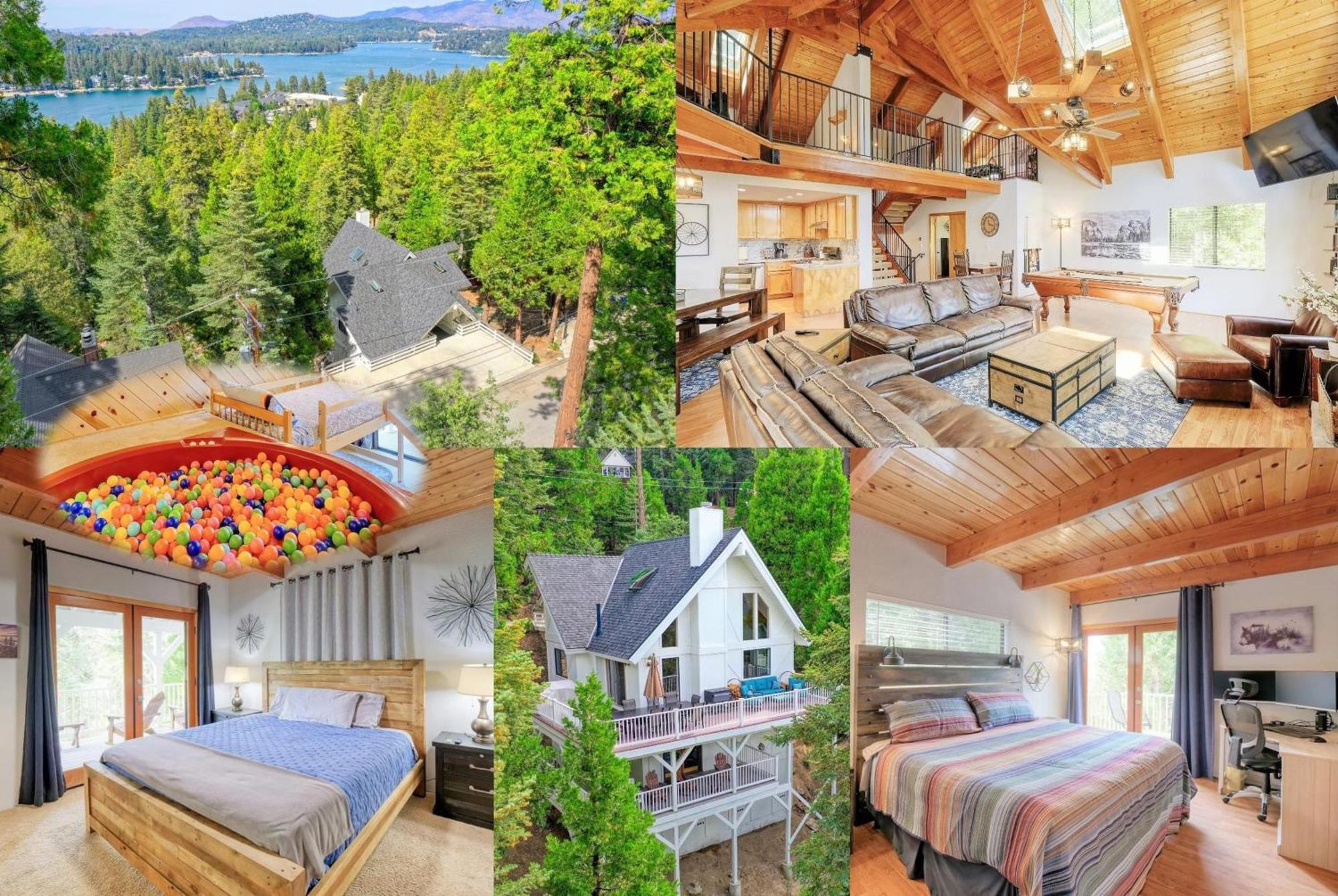 Love It Up Here! at Lake Arrowhead Lakeview 5 bedrooms 2 lofts 4 decks Buitenkant foto